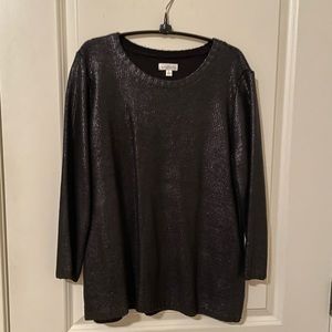Scoop neck sweater